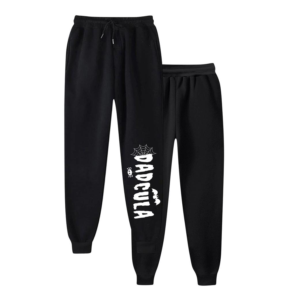 Ladies' Printed Unisex Casual Pocket Drawstring  Pants