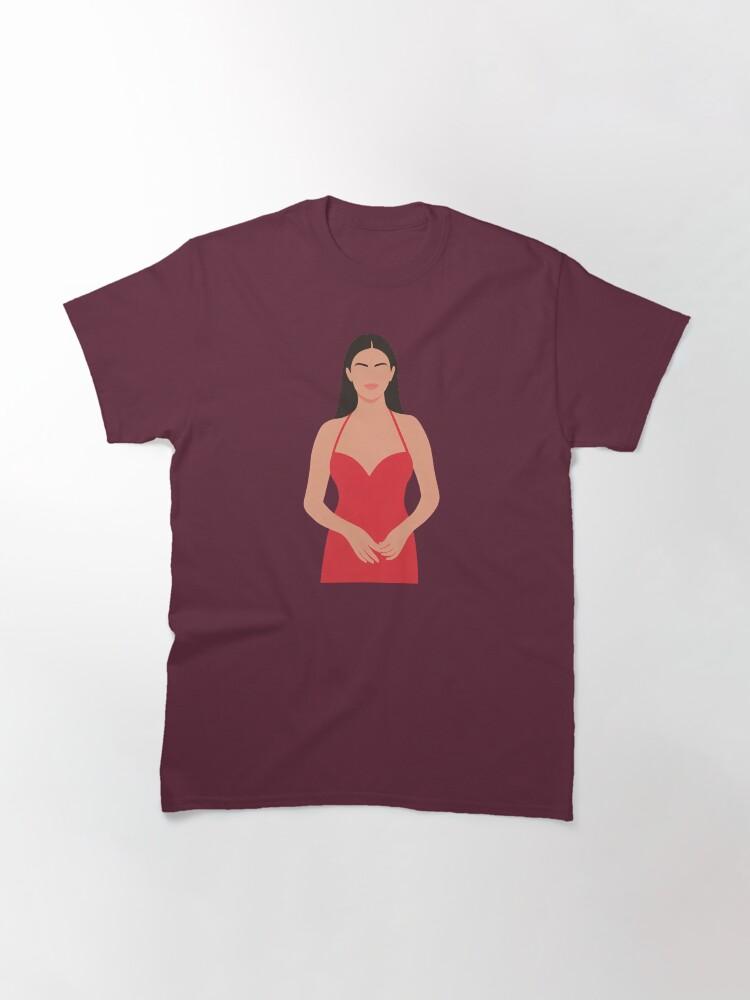 Selena Gomez Lineless Illustration Classic T-Shirt