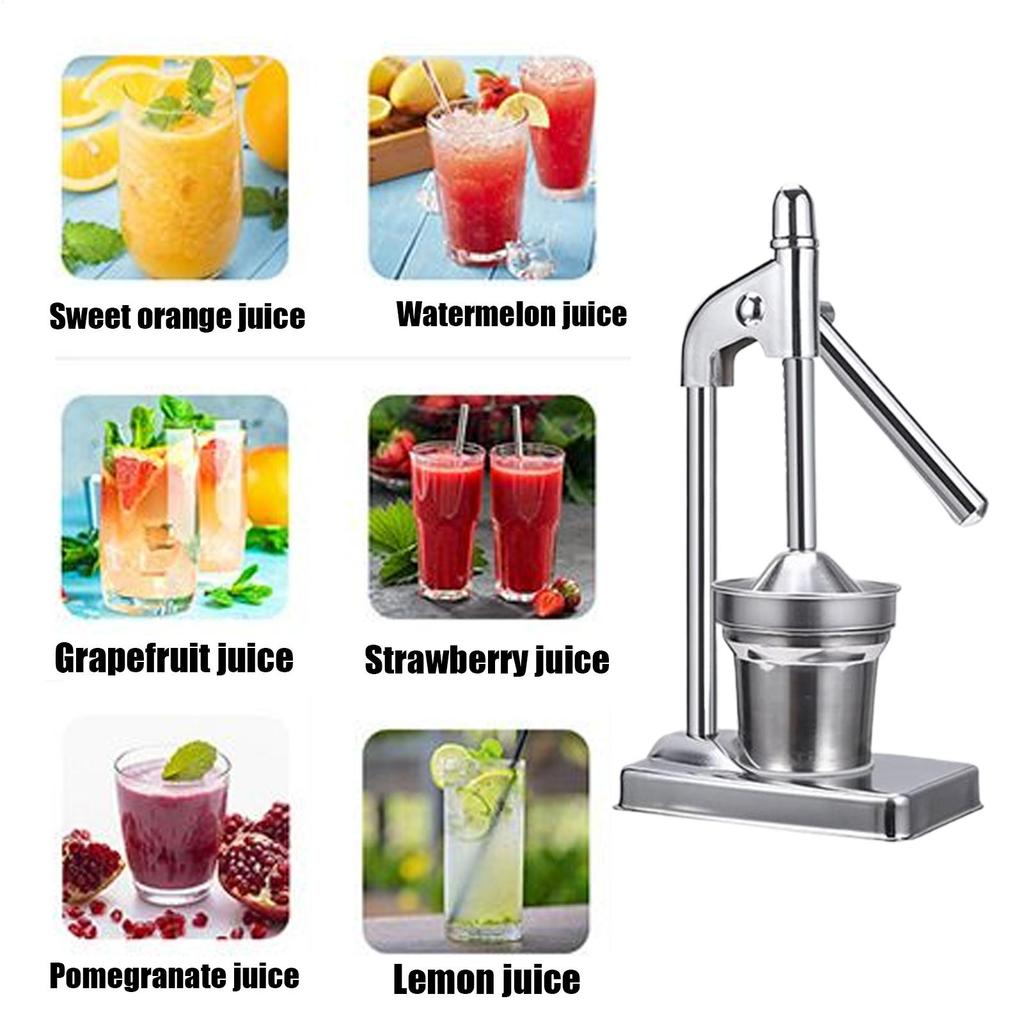 Citrus Juicer Manual Lemon Juicer Squeezer Juice Extractor Citrus Press Stainless Steel Kitchen Tools for Home Restaurant Office