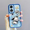 KEYSION Shockproof Case for OPPO A18 A38 A58 A78 A98 5G with Lanyard Silicone Cute 3D Cartoon Doll Phone Cover for OPPO A17 A17K