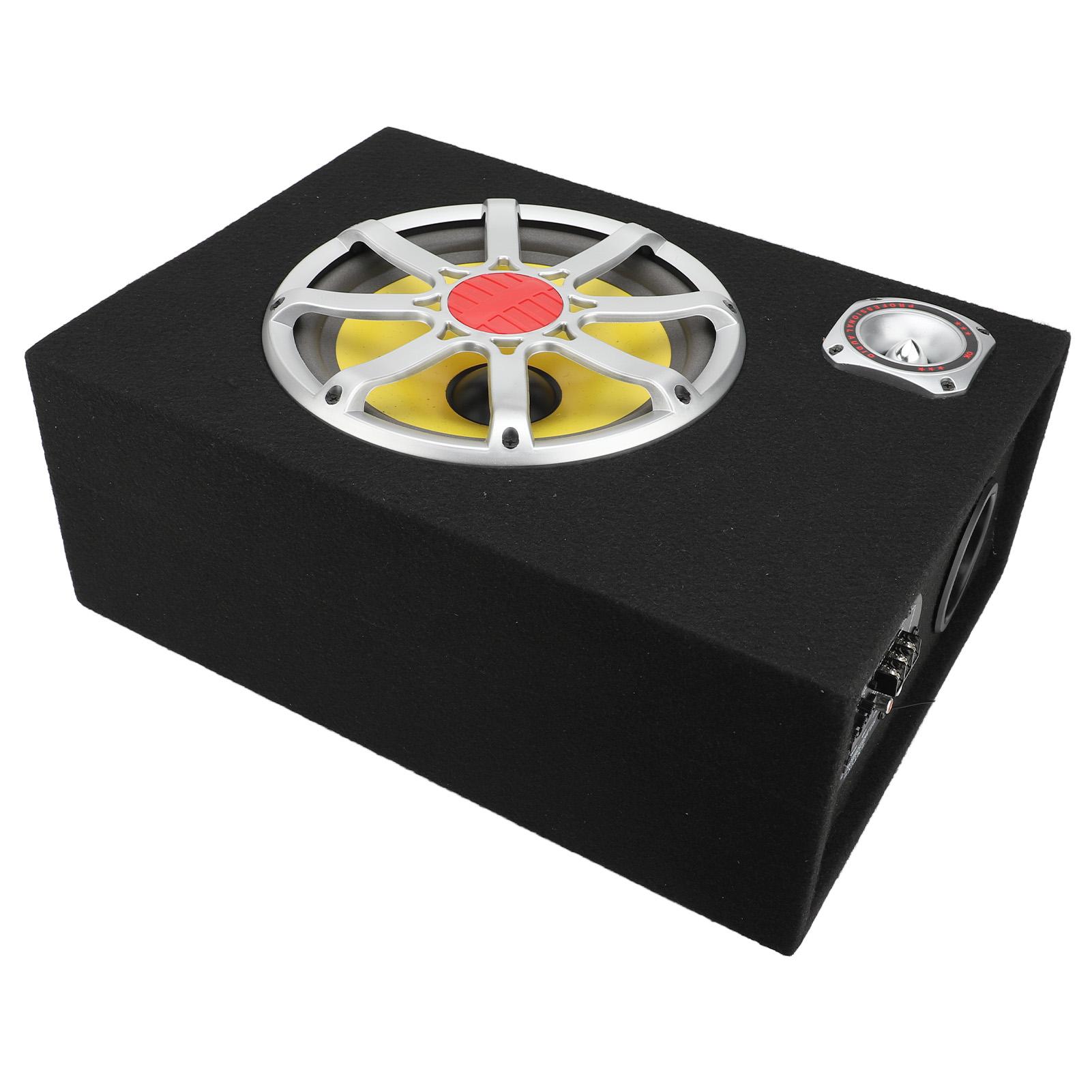

10in Car Subwoofer Speaker Powerful Bass Sound 80W 12V High Power 150HZ to 200Hz Remote Subwoofer Control with Wiring