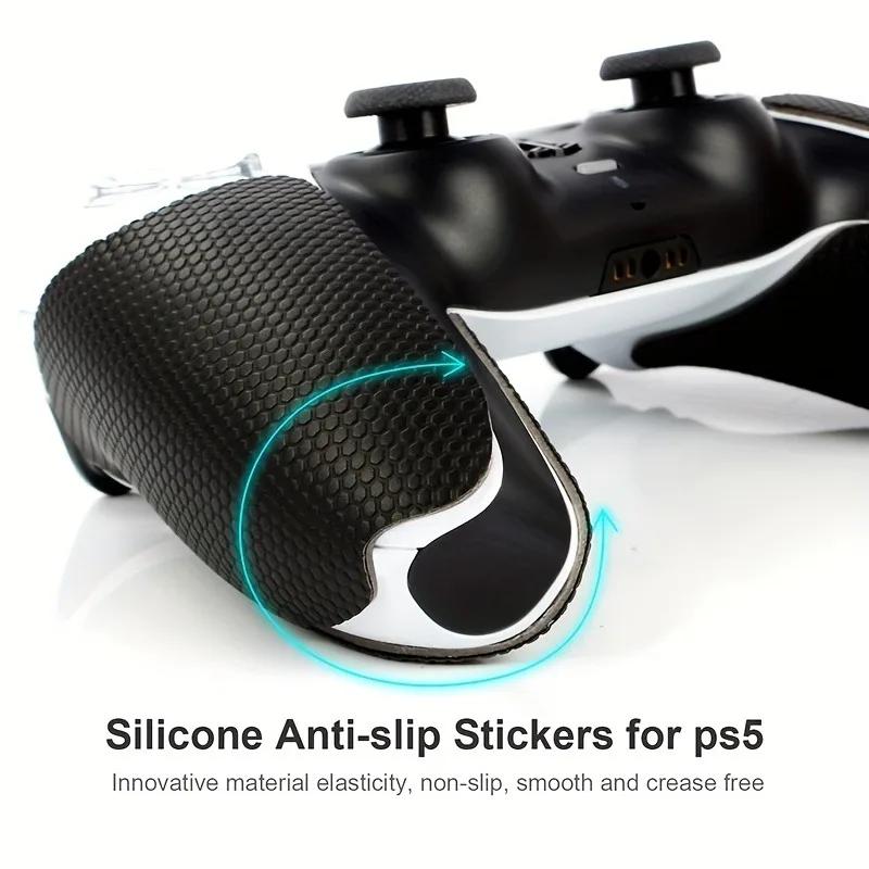 1pc PS5 Anti Slip Sticker Game Handle Protection Controller Sticker Height Fit PS5 Handle Anti Slip Sticker Game Accessories