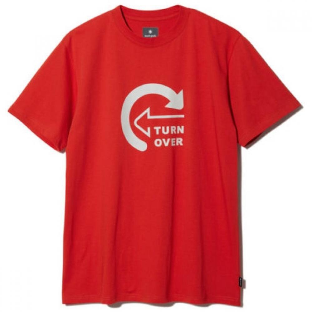 Snow Peak Turnover TShirt S Size Red Sp StS23Su00302rd