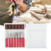 12pcs Nail Drill Bits Electric Nail File Cuticle Cutter Tips Clean Burr Sander