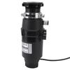 Food Waste Disposer Galvanized Steel Air Switch Wireless Household Garbage Disposal Kitchen Sink