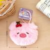 Cute Penguin Doll Change Bag Pendant Girl Heart Doll Data Cable Bag Lipstick Storage Bag Earphone Bag