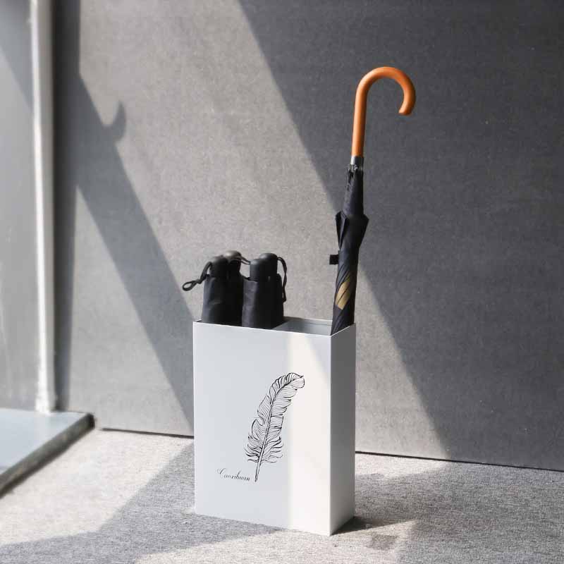 Hollow Design Umbrella Holder, Entryway Rain Stand, Compact Umbrella Storage Bucket, Home Umbrella Organizer