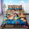 Boys 3pcs Duvet Cover Set One Piece Cartoon Bedding Set Quilt Cover Breathable and Comfortable for Bedroom Decor Best Gifts