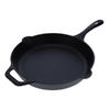 [Authentic Japanese Product] VICTORIA 12-inch Cast Iron Skillet Frying Pan, 30cm, SKL212, Pre-Seasoned (12-inch)