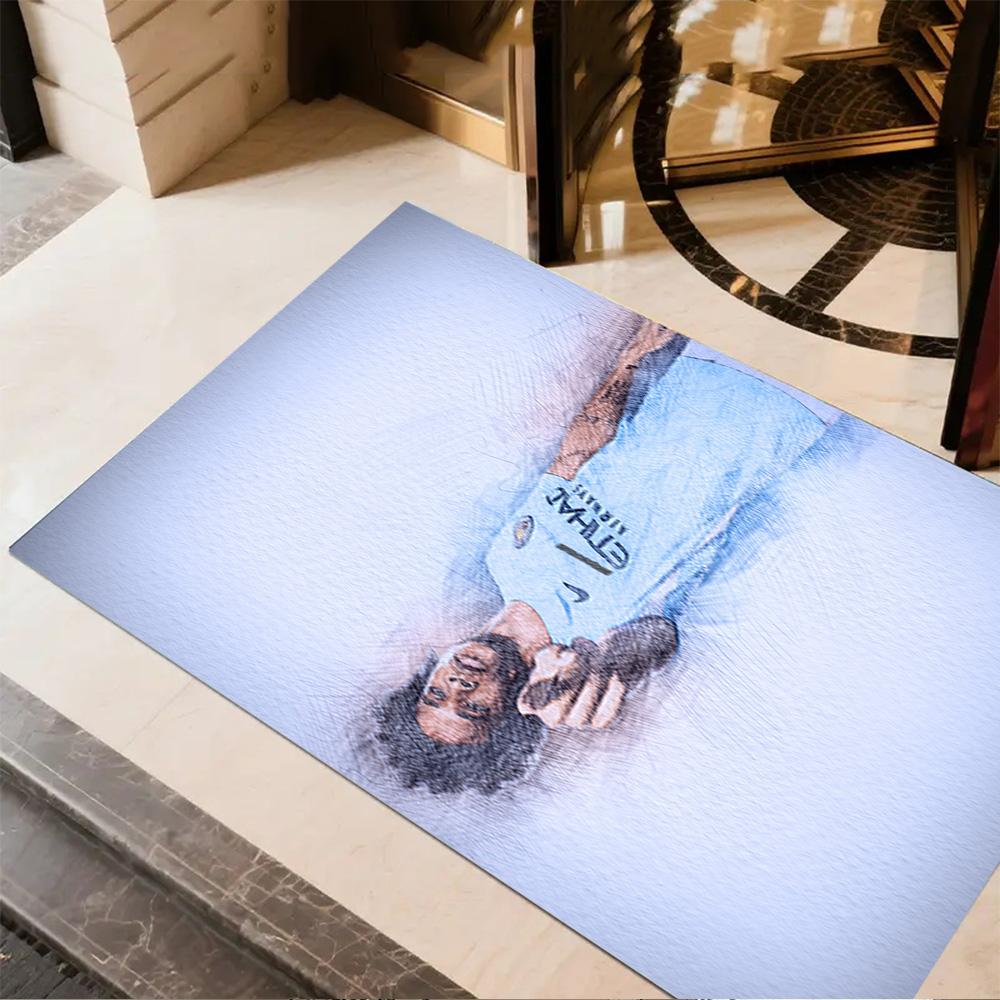 Santi Cazorla Arsenal Legend Floor Rug Office Rug Suitable for Game Room Balcony Playrooms Living Rooms Antislip Carpet Anime Office Decor