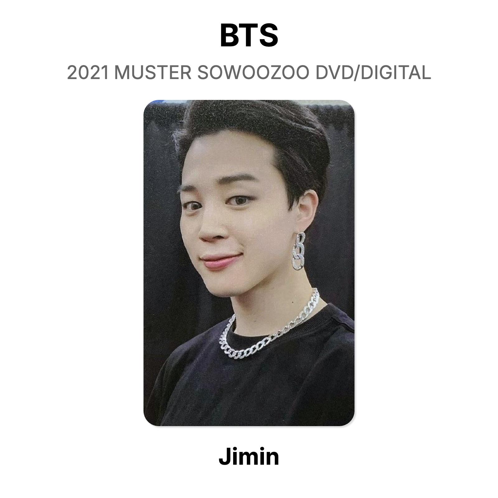 BTS 2021 MUSTER SOWOOZOO DVD/DIGITAL Official Photocard Jimin