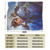 Overwatch Game Tracer Winston Blanket Warm Soft Plush Bedding Throws For Couch Chair Sofa Bed Flannel Bedspread Bed Cover