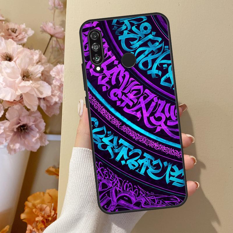 Pokras Lampas Art Graffiti For Huawei Nova 10 SE 9 3i 7i 8i 11i 12i Y73 Y90 Y70 Y72 Y61 Y91 P60 Pro P40 P30 Lite Case