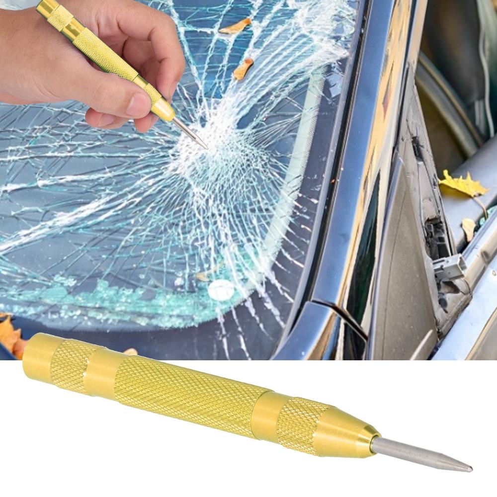 HSS Tip Center Hole Punch Adjustable Force Metal Center Punch Spring Loaded Punch For Plastic