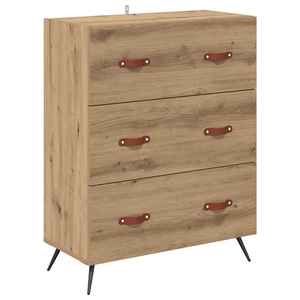 Highboard Artisan Oak 69.5 x 34 x 180 cm Particleboard