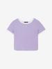 Lige Ringer T-Shirt Purple