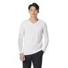 TaylorMade Basic V-Neck Base Layer, White, Size L, Men's, 2025SS UN637