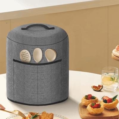 Funda protectora para freidora de aire resistente al aceite con bolsillo para olla arrocera eléctrica. Ideal para restaurantes.