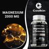 Capsule Amestecate L-Magnesiu Treonat, complet naturale, 2000 mg per porție, ușor absorbabile, potrivite atât pentru bărbați, cât și pentru femei.