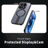 KEYSION Hollow Heat Dissipation Magnetic Case for MagSafe for Xiaomi 17 Cooling Hide Stand Shockproof Phone Cover for Xiaomi 17