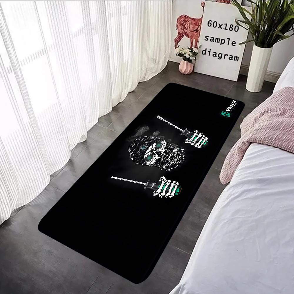 W-Wera-Tools Be A Tool Rebel Floor Mat Graphic Printed Flannel Doormats for Bathroom Kitchen Entrance Carpet Home Decor