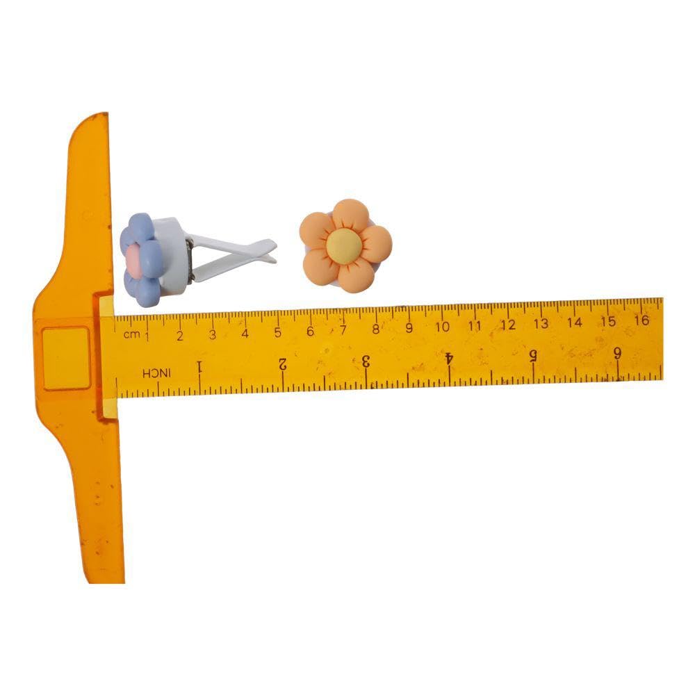 12 Pcs Daisy Flower Air Vent Car Clip Set, Cute Flower Car