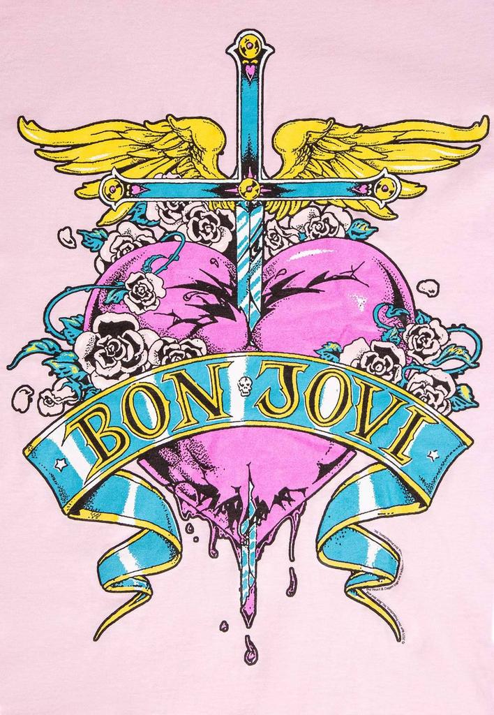 Bon Jovi Heart Vintage T-Shirt