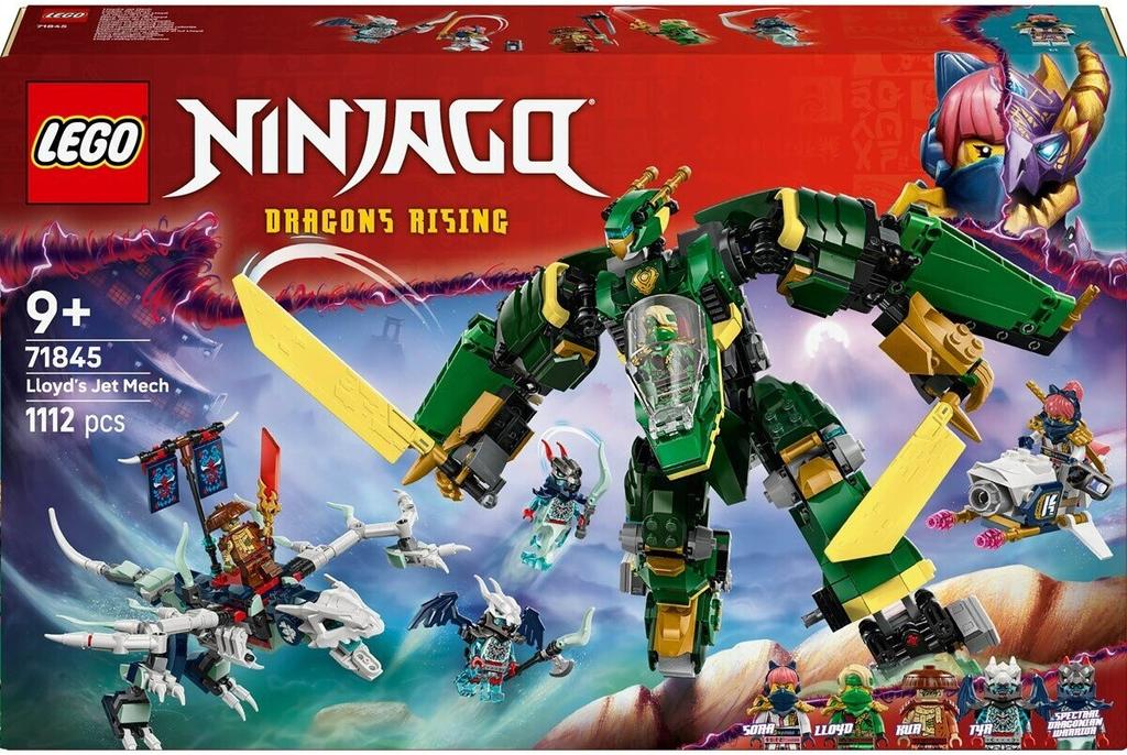 LEGO Ninjago Building Set – Figure – Lloyd's Jet – Mech (71845)