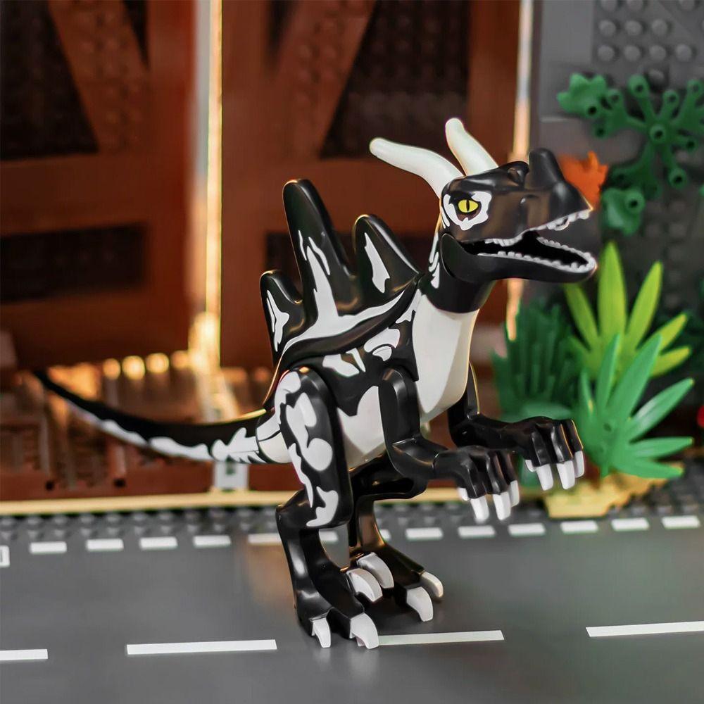 Assemble Model Jurassic Dinosaur Building Brick Carnotaurus Building Blocks Themed Gatherings