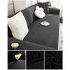 Elastic Jacquard Fabric Sofa Cover Stretch Couch Cover Sectional L Shape Sofa Slipcover Corner Case for Living Room 1/2/3/4 Seat