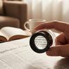 Cylinder Magnifier 10x Magnifying Glass With Scratch Resistant Lens Eye Magnifier For Detailed Observation