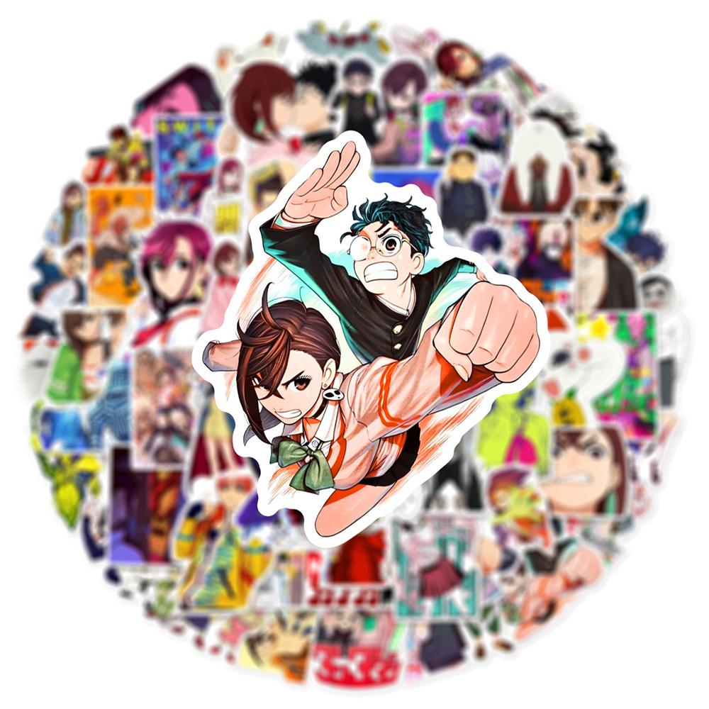 10/30/50PCS Dandadan Anime Stickers Takakura Ken Ayase Momo Cartoon Decals Toys Cool Graffiti Skateboard Phone Luggage