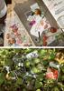Moin Moin Sticker Flakes In a 35 Stickers Per Type X 8 Types Stickers In Bulk Clear White Green Purple Autumn Realistic Flower Glass 2404sl295 Bottle,