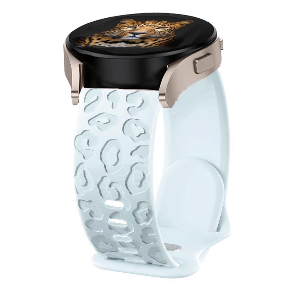 20mm Straps For Samsung Galaxy Watch 6/7/5/4/classic/5 pro 44mm 40mm Silicone Engraved correa Bracelet HUAWEI GT 2e 3 4 5 Band