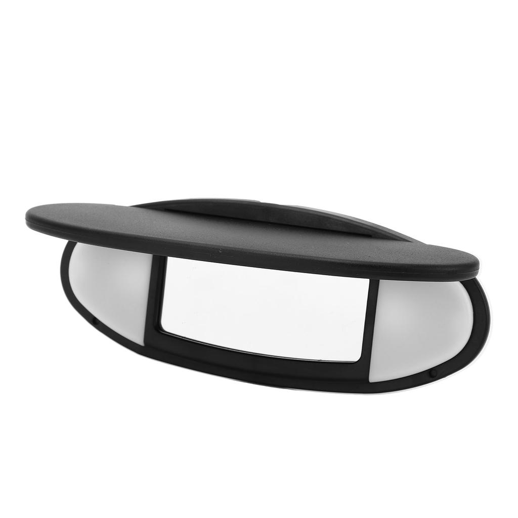 Front Sun Visor with Vanity Mirror Anti Glare Sun Proof Safe Driving Replacement For R55 R56 R60 2007‑2014 Black