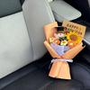 Vielseitig Süße Puppe Häkelblumenstrauß Handgemacht Niedlich Cartoon Gewebte Sonnenblume Kreativer Strauß Abschlussgeschenk