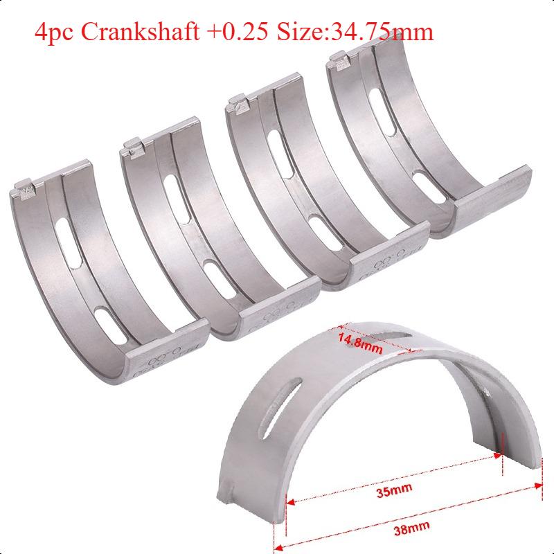34.5mm 35mm Motorcycle Connecting Rod Crankshaft Main Bearing Set 92139-0032/4 for KAWASAKI ZX-10R 2007 ZX 10R ZX10R 2007