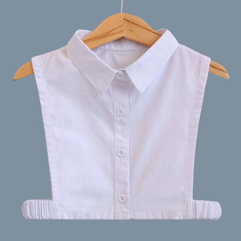Kids Fake Collar Shirt Cotton Necktie False Collar Children Denim Detachable Shirt Collar Boys Girls Collares Mujer Faux Col