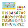 Kids Educational Refrigerator Magnet Alphabet Number Fruit Animal Preschool Learning Home Kitchen Whiteboard Locker Fridge Magnetic Decoration