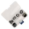 30PCS AC Compressor Seal Kit with Transparent Storage Box Universal Portable Lightweight Fit for Car
