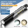 Emergency Medical Pen Flashlight for Doctors First Aid Work Inspection LED Flashlight Professional Torch Lamp for Doctor Nurse