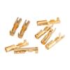 40pcs MF Brass Bullet 3.5mm Connector Terminal Male & Female GTC with Insulated Cover
