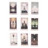 Surrealist Cat Tarot Cards 10.3*6cm - Aesthetic 78-Card Whimsical Deck with Soft Pastel Illustrations