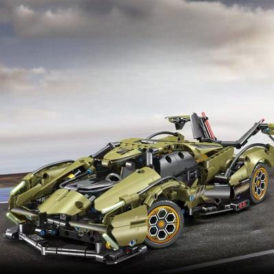1039KS Technické Vision GT Koncept Rychlé Auto Stavební Kostky MOC Sestavitelné Kostky Hračky Dárky Pro Dospělého Chlapce