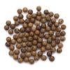 Natural Round Wood Beads Oval Loose Spacer Rosary Bead Large Hole Jewelry Bracelets Diy Unsex Charm Wholesale Supplies