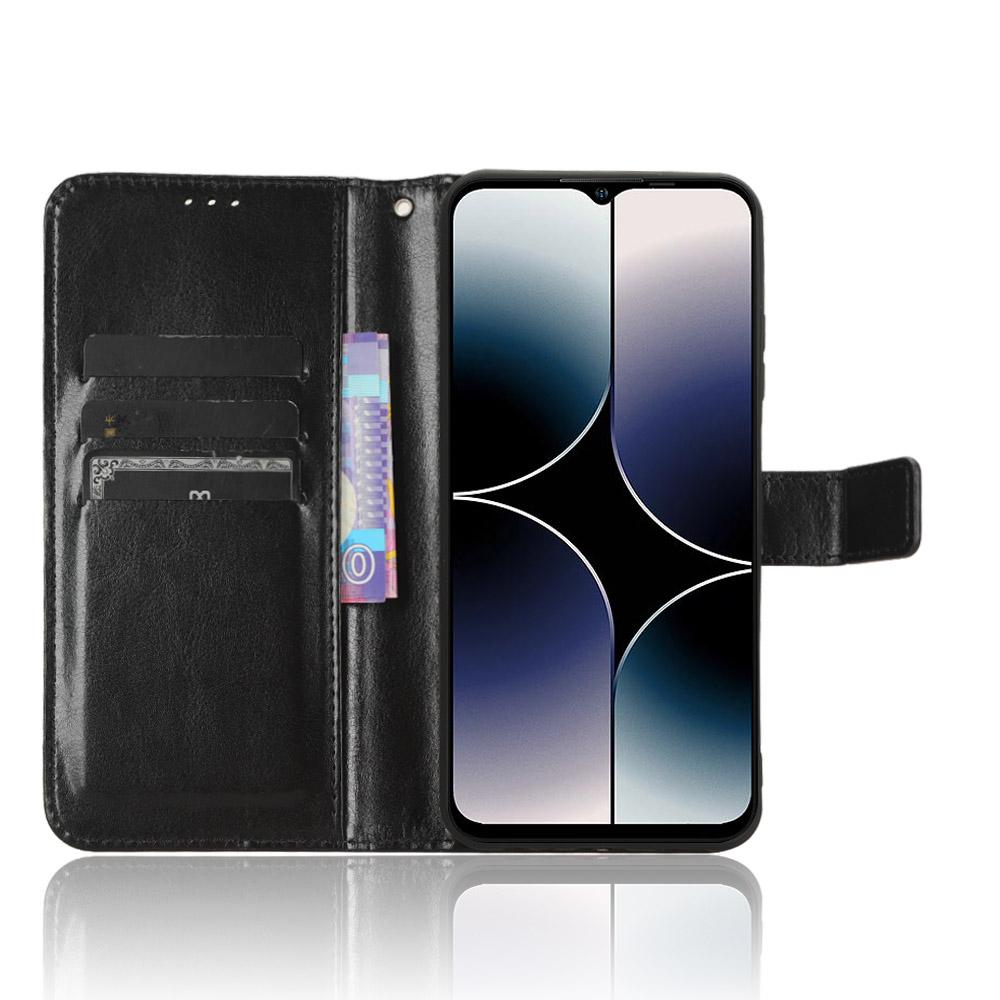 For Ulefone Note 16 Pro Flip Wallet Case with Kickstand & Card Slots – Shockproof, Dustproof, Business Heavy Duty Cover
