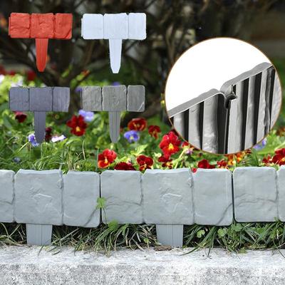 20/10PCS Plastic  Border Edging Garden Grass Edge Fence Wall