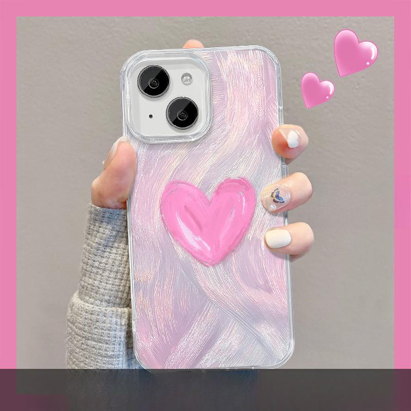 

Подходит для Apple 15 Чехол для мобильного телефона Лето Iphone14promax Картина маслом Love Stand 13 Пряжа из перьев 12 Высококачественный 11 iPhone SE (2nd Generation)