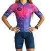 Unisex Cycling Jersey Shorts Set Breathable Quick-Dry Mountain Road Bike Apparel Sportswear