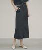 Siyajyu Sist9035 Nylon Half-Banding Skirt_Black